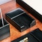 Dacasso Black Bonded Leather 4" x 6" Memo Holder AG-1409 - alternate 6